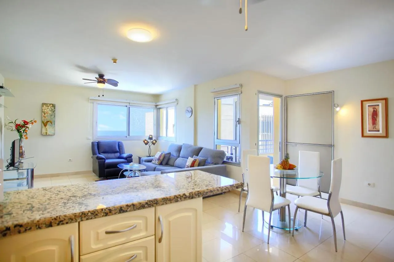 Apartment Premium Paradise Stay - Balcony Sea & Pool Views - Top Rated Costa Adeje